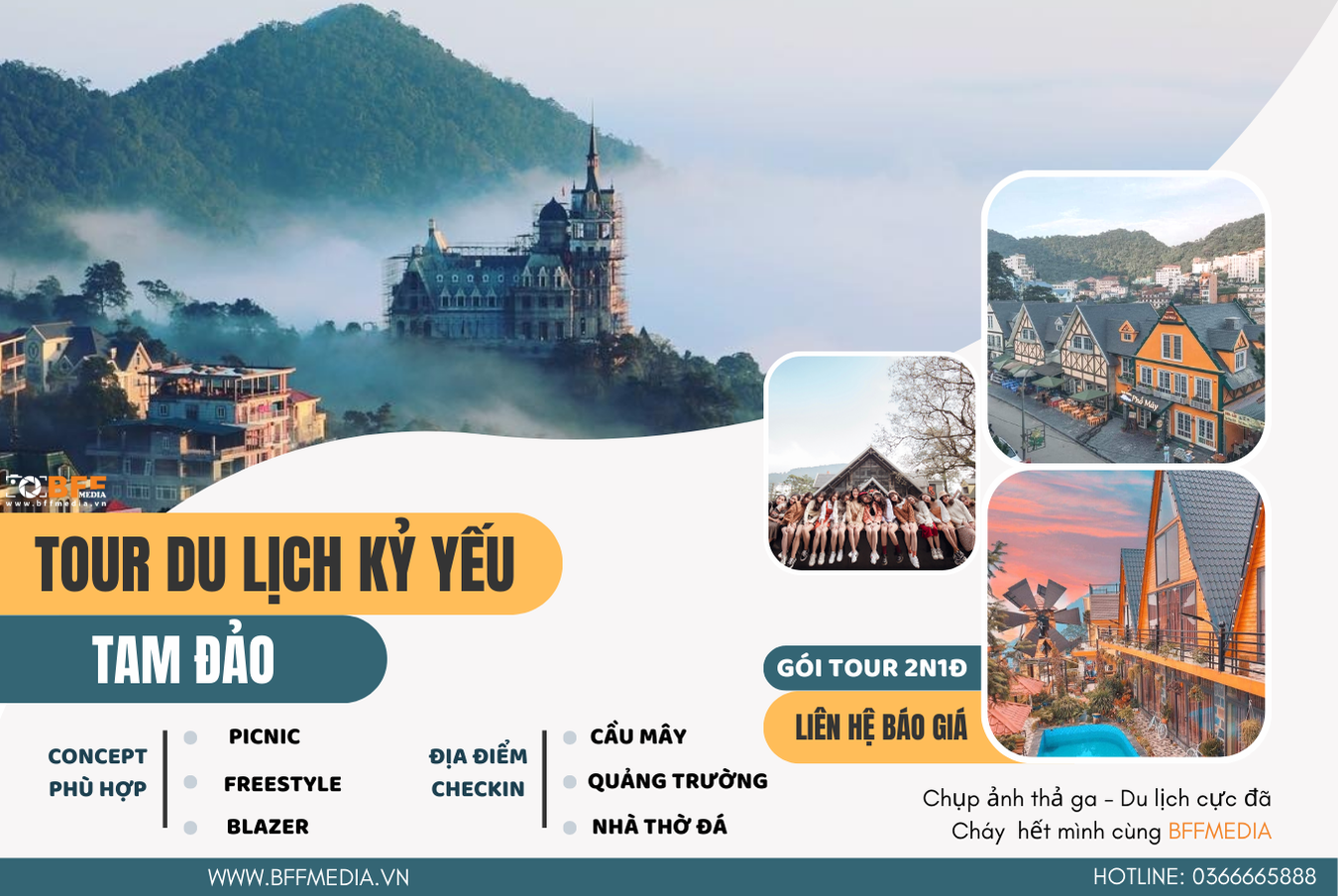 TOUR DU LỊCH KỶ YẾU TAM ĐẢO