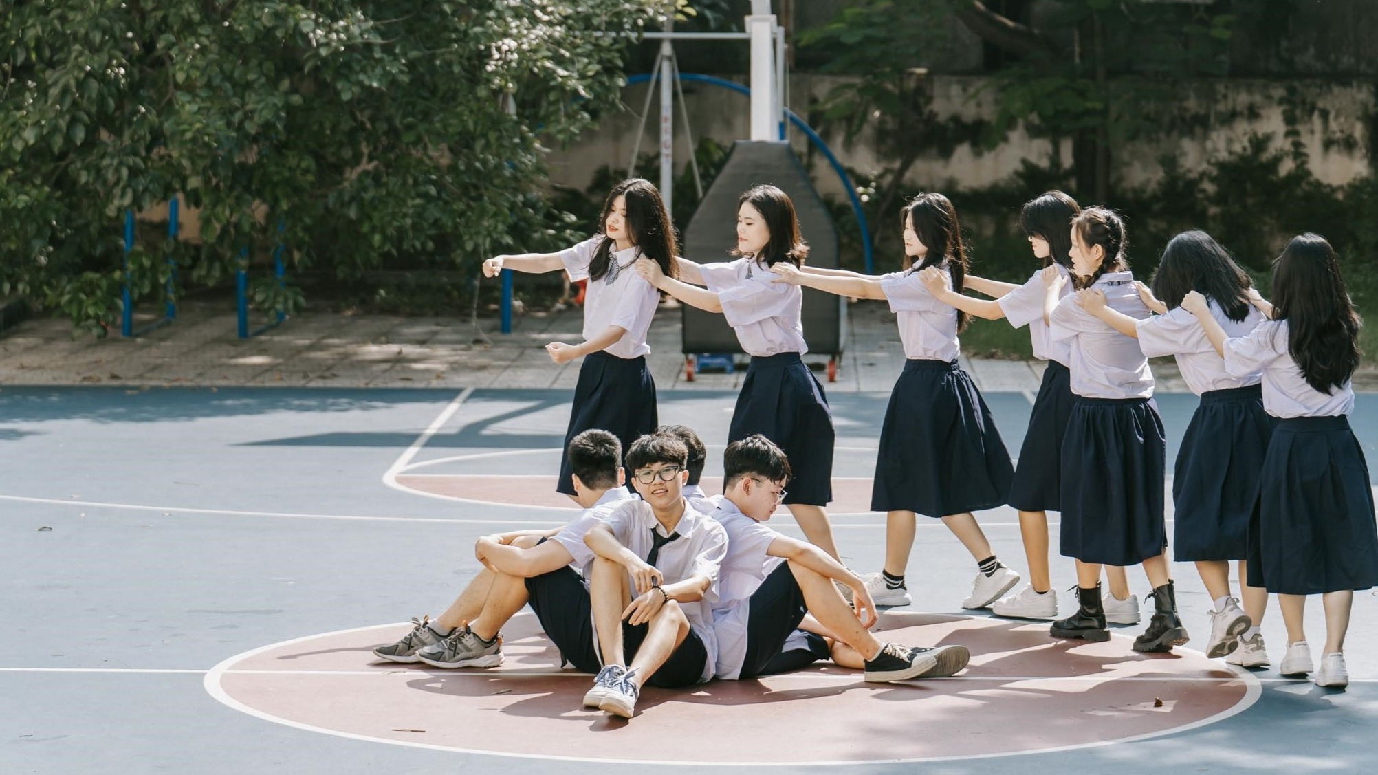 Chụp ảnh kỷ yếu cấp 3